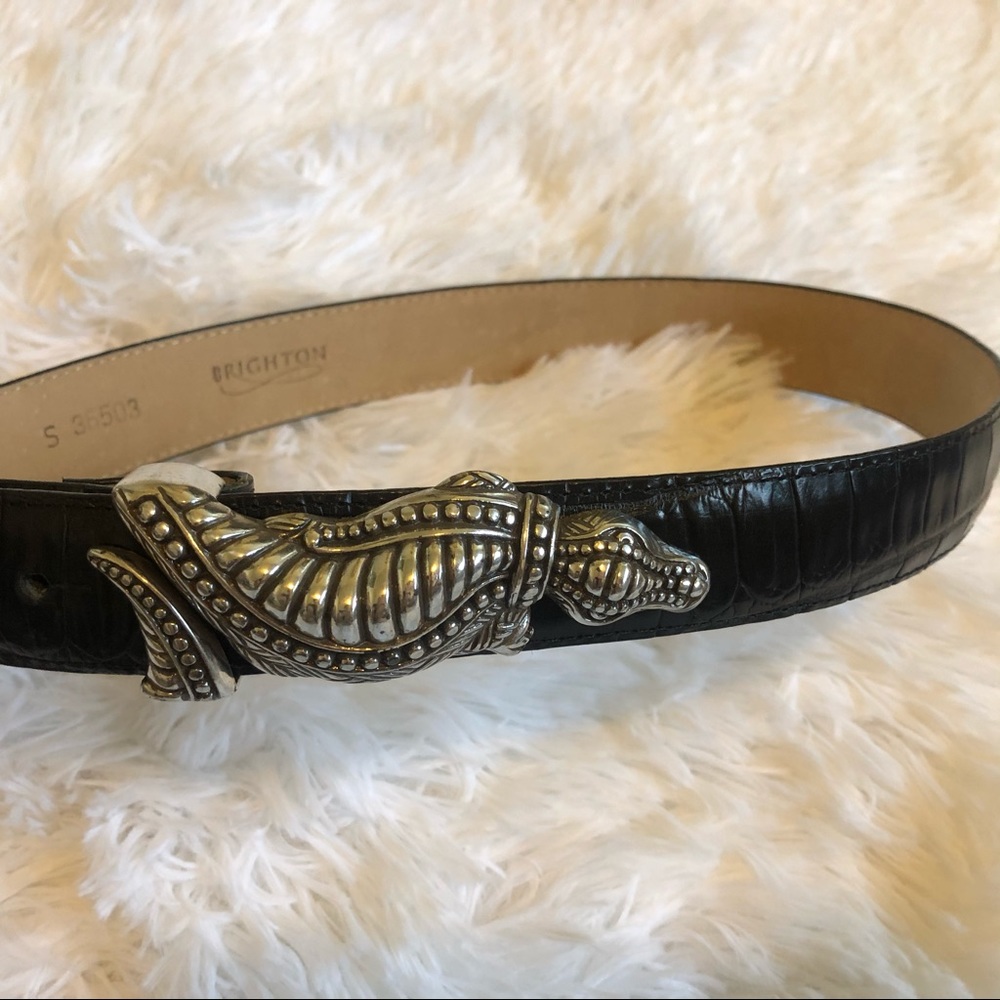 Brighton Alligator Belt - Vintage